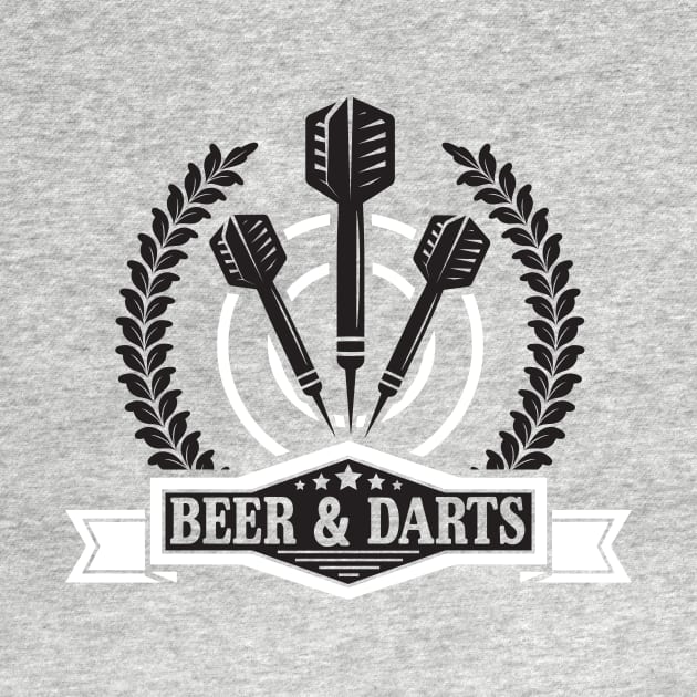 Beer and darts by nektarinchen